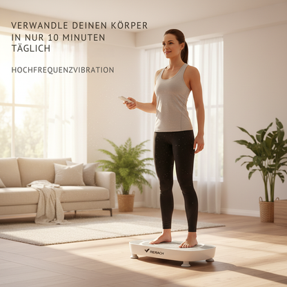 FitRoomPro Vibration Plate Trainer mit Widerstandsbändern