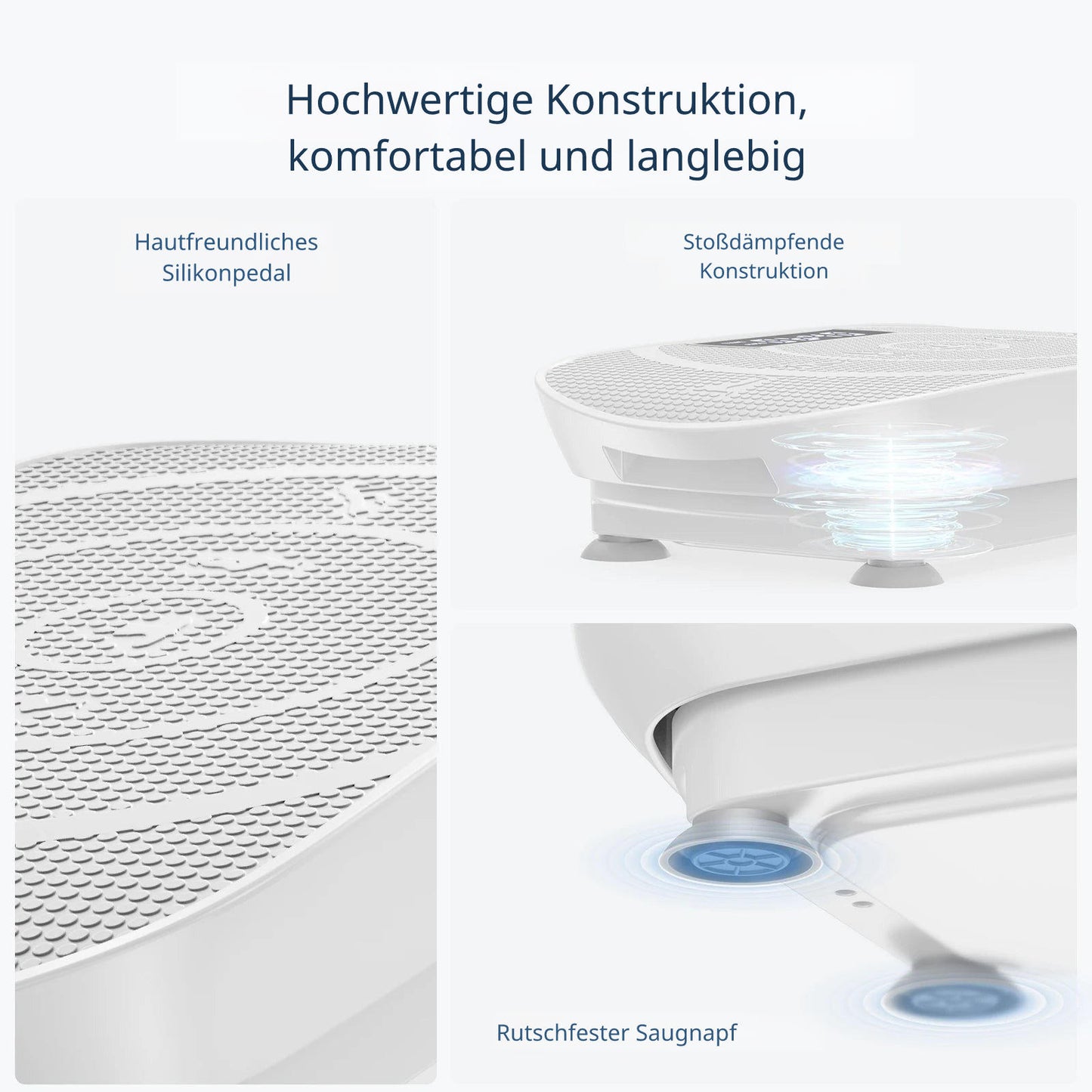 FitRoomPro Vibration Plate Trainer mit Widerstandsbändern