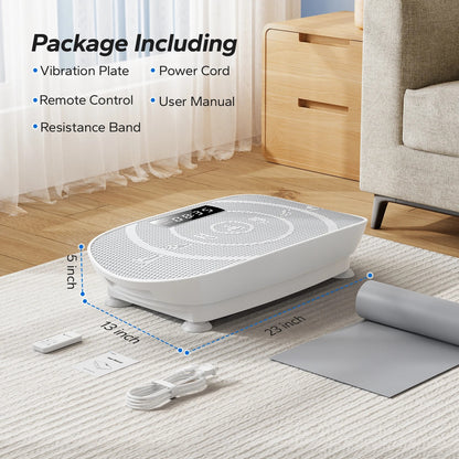 FitRoomPro Vibration Plate Trainer mit Widerstandsbändern