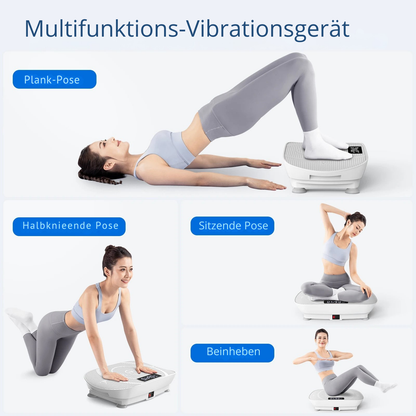FitRoomPro Vibration Plate Trainer mit Widerstandsbändern